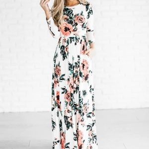 Jessakae Floral Maxi Dress. Worn Once